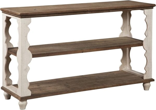 Signature Design by Ashley Alwyndale Wood 3 Shelf Console Sofa Table 1
