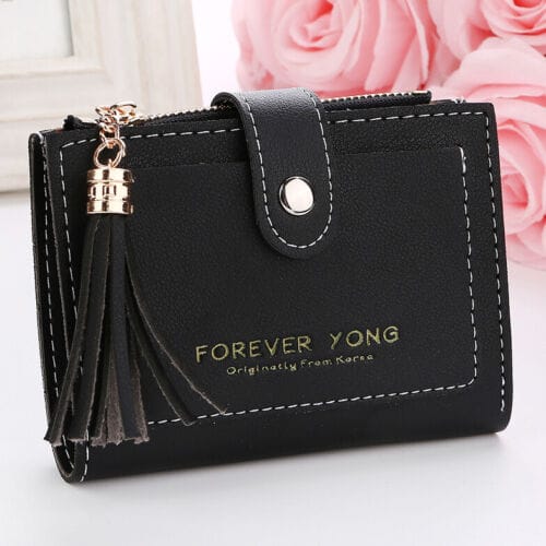 Women Ladies Small Leather Wallet Credit Card Holder Bifold Purse Clutch Handbag 14