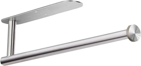 Paper Towel Holders for Kitchen,Paper Towels Bulk- Self-Adhesive Under Cabinet,Both Available in Adhesive and Screws,Stainless Steel 1
