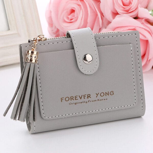 Women Ladies Small Leather Wallet Credit Card Holder Bifold Purse Clutch Handbag 13