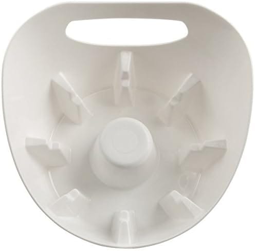 Plumb Craft Universal Plunger Holder Drip Tray, White (1 Pack) 3
