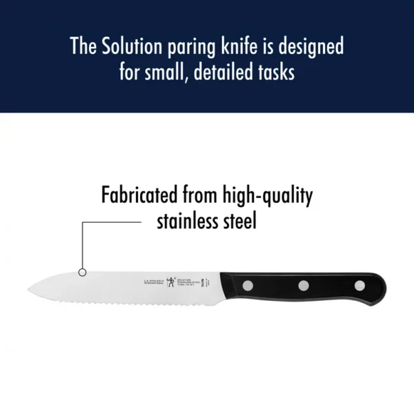 Henckels Solution 5-inch Serrated Utility Knife 3