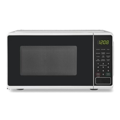Mainstays MSF0W100072352 0.7 Cu ft capacity Countertop Microwave Oven White 3