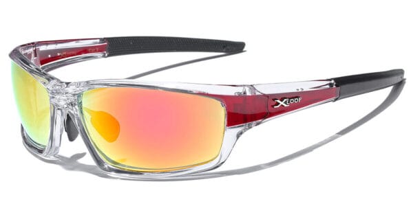 Mirrored Men Boys Sport Wrap Sunglasses Ski Cycling Baseball Running Glasses New 5