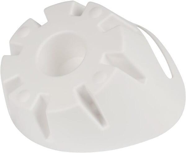 Plumb Craft Universal Plunger Holder Drip Tray, White (1 Pack) 4