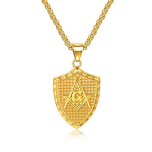 My Daily Styles Stainless Steel Mens Freemason Necklace 4