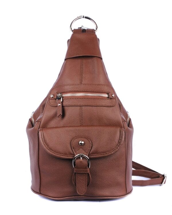 Womens Leather Backpack Purse Sling Shoulder Bag Handbag 3 in 1 Convertible Bag 5