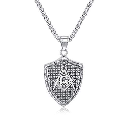 My Daily Styles Stainless Steel Mens Freemason Necklace 5