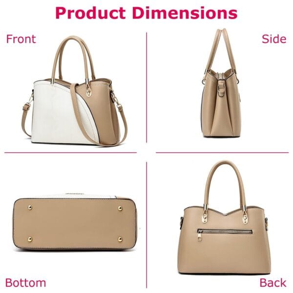 Women Lady Leather Handbags Messenger Shoulder Bags Tote Satchel Purse Large 5
