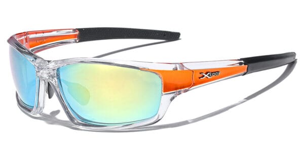 Mirrored Men Boys Sport Wrap Sunglasses Ski Cycling Baseball Running Glasses New 6