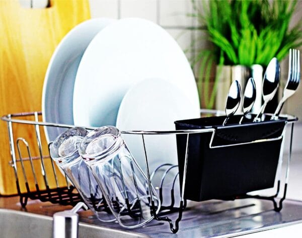 Neat-O Deluxe Chrome-Plated Steel Small Dish Drainers 6
