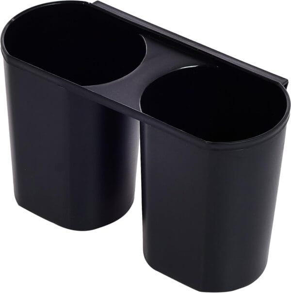 Sweet Home Collection Dish Drainer Drain Board and Utensil Holder Simple Easy to Use, 17" x 12" x 5", 6
