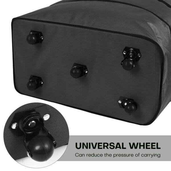 32" 3-layer Expandable Rolling Wheeled Duffle Bag Luggage Spinner Suitcase 6