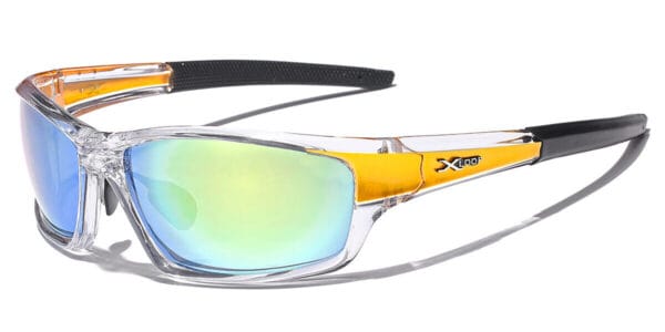 Mirrored Men Boys Sport Wrap Sunglasses Ski Cycling Baseball Running Glasses New 7