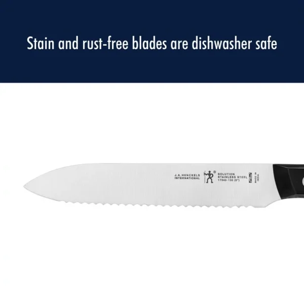 Henckels Solution 5-inch Serrated Utility Knife 6