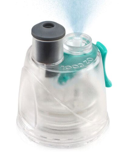 Sports Water Bottle & Refreshing Mist 24 OZ Bike Hike Jog Camp - Squeeze Grip 6