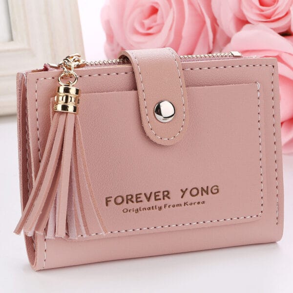 Women Ladies Small Leather Wallet Credit Card Holder Bifold Purse Clutch Handbag 18