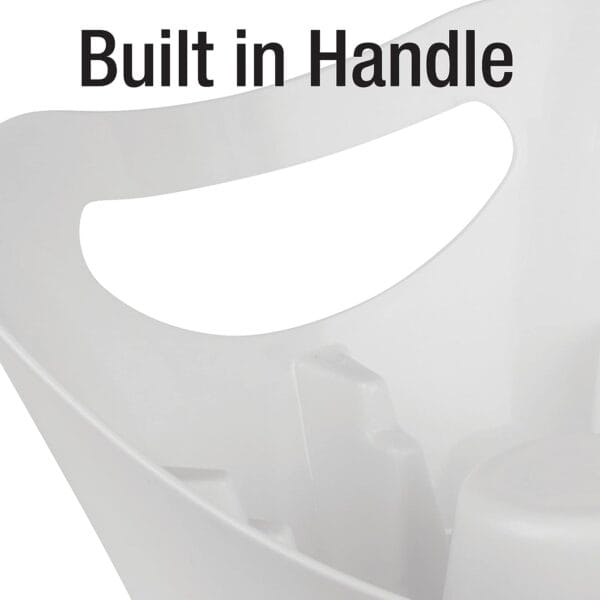 Plumb Craft Universal Plunger Holder Drip Tray, White (1 Pack) 6