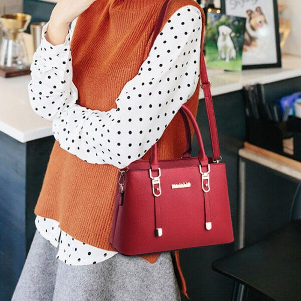 Women Lady Leather Handbags Messenger Shoulder Bags Tote Satchel Purse Large 27