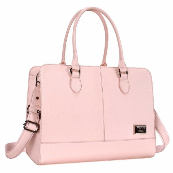Laptop Tote Bag for Women Girl Premium Leather Work Travel Shoulder Handbag 2018