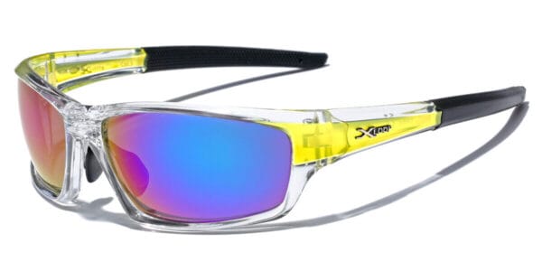 Mirrored Men Boys Sport Wrap Sunglasses Ski Cycling Baseball Running Glasses New 8