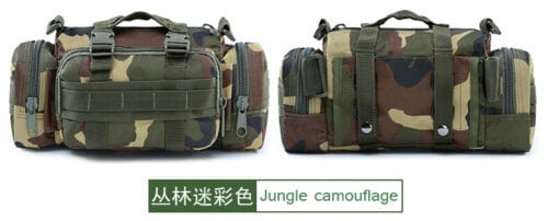 Tactical Military Chest Fanny Shoulder Waist Bag Camo Hunting Molle Camping Pack 9
