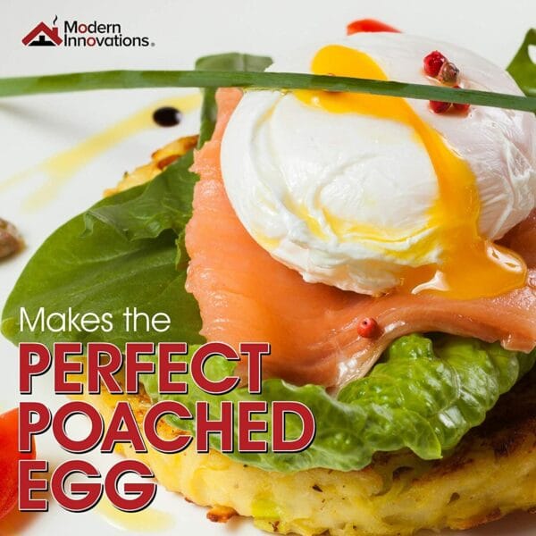 Egg Poacher Pan - Stainless Steel 6 Egg Non Stick Egg Poacher & Silicone Spatula 7