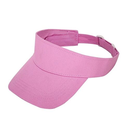 Pink.jpg New Blank Golf Sports Summer Sun Visor Hats Visors