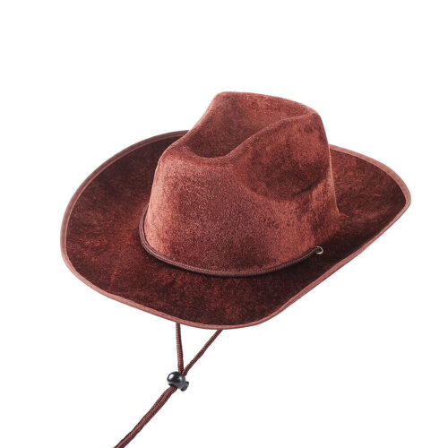 a1 Western Cowboy Hat Baby Cowgirl Hats Suede Kids Hat for Boys Girls Children