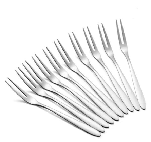 Stainless Steel Mini Fruit Forks Appetizer 2
