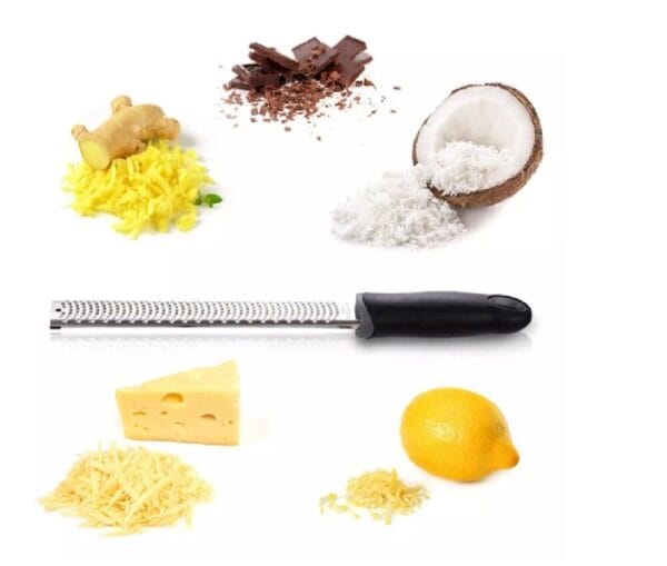 Stainless Steel Lemon Zester Food Grater Tool 2