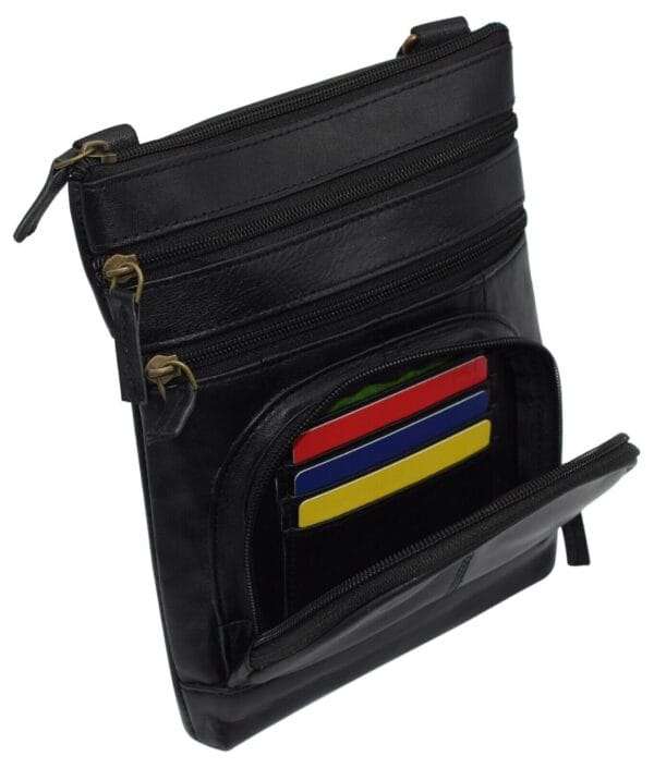 Cross Body Organizer Pockets Marshal Handbag 2
