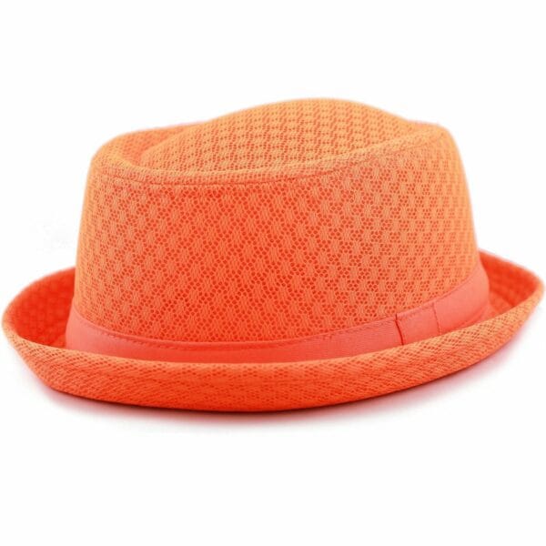 Porkpie Hat - Light Weight Classic Soft Cool Summer Mesh Porkpie Hat 7060 3
