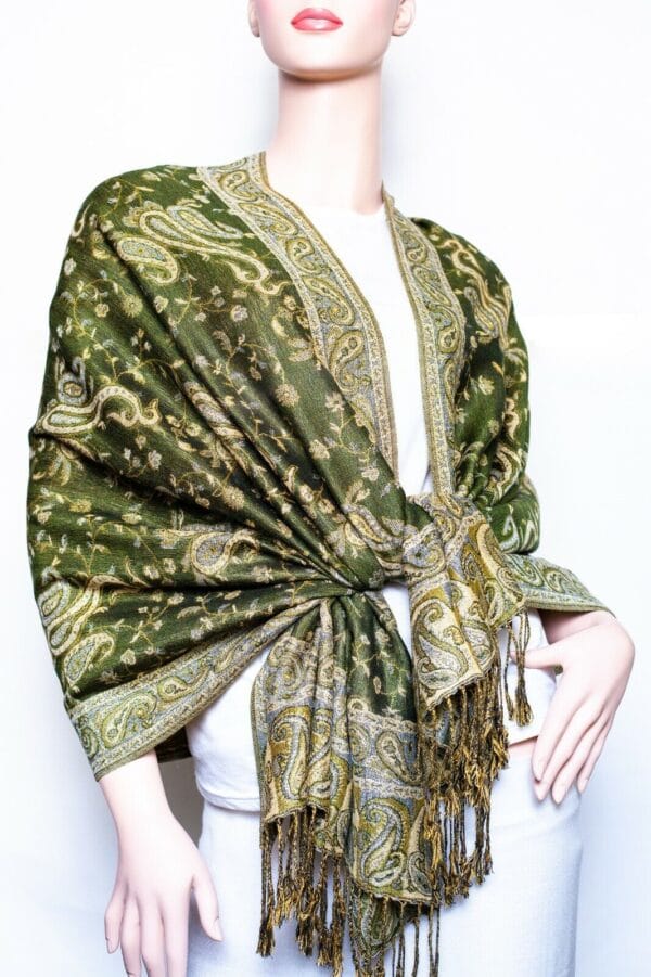Jacquard Paisley Pashmina Shawl / Wrap / scarves 24 colors us wholesaler 86