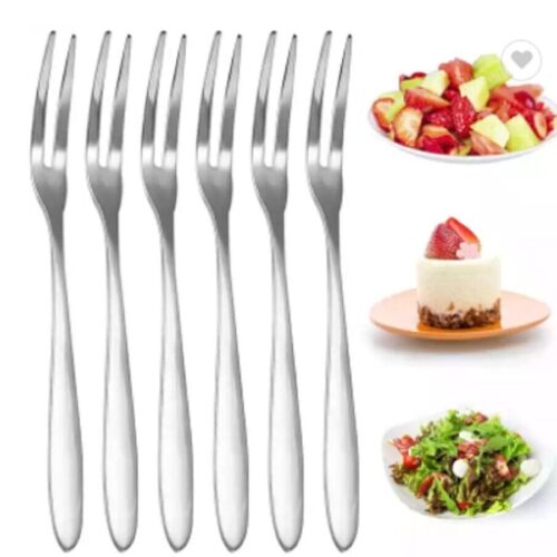 Stainless Steel Mini Fruit Forks Appetizer
