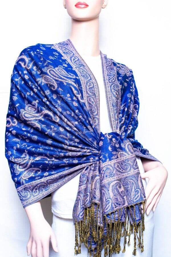 Jacquard Paisley Pashmina Shawl / Wrap / scarves 24 colors us wholesaler 95