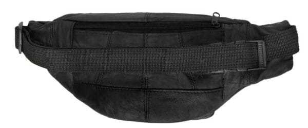 New Black Leather Mens Travel Fanny Waist Packs Bag Wallet Purse#2081/2131 3
