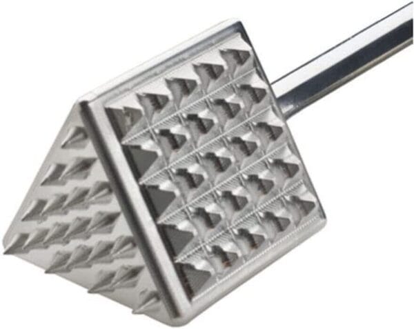 Amco 4-In-1 Stainless Steel Meat Tenderizer, Black 3