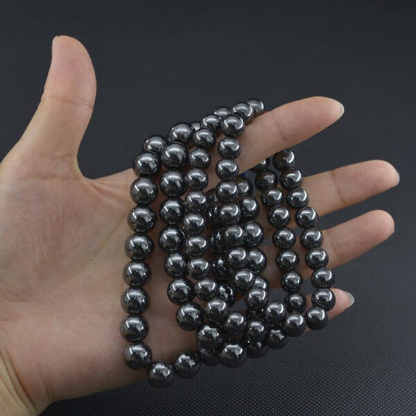 Tiger Eye Bracelet for Men Women Handmade Natural Stone Tiger Eye Beads Bracelet 21