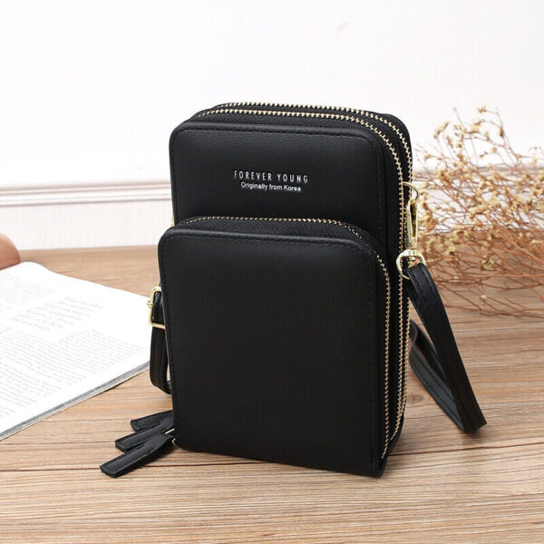 Women Wristlet Shoulder Crossbody Wallet Touch Screen Purse RFID Phone Bag Gifts 1