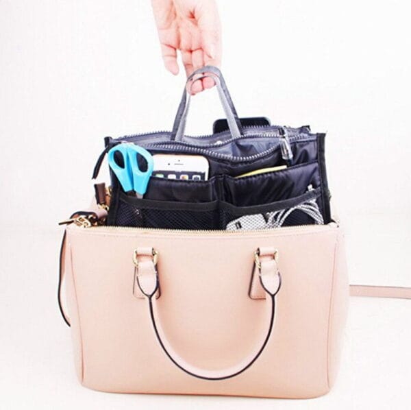 Women Multi-Pocket Travel Handbag Organizer 182