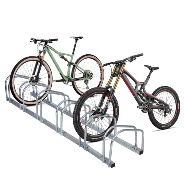 Portable1-6 Rack Bike Parking Rack Bike Floor Parking Adjustable Bicycle Storage 6