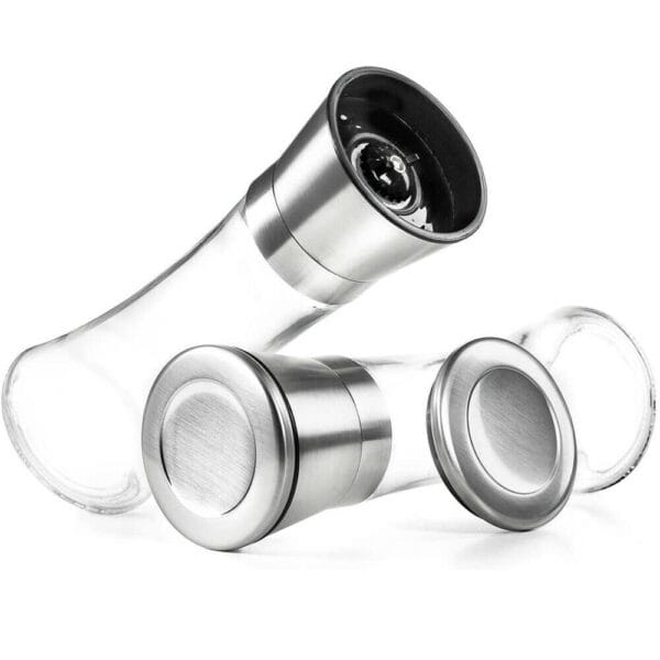 Premium Stainless Steel Salt and Pepper Grinder 6