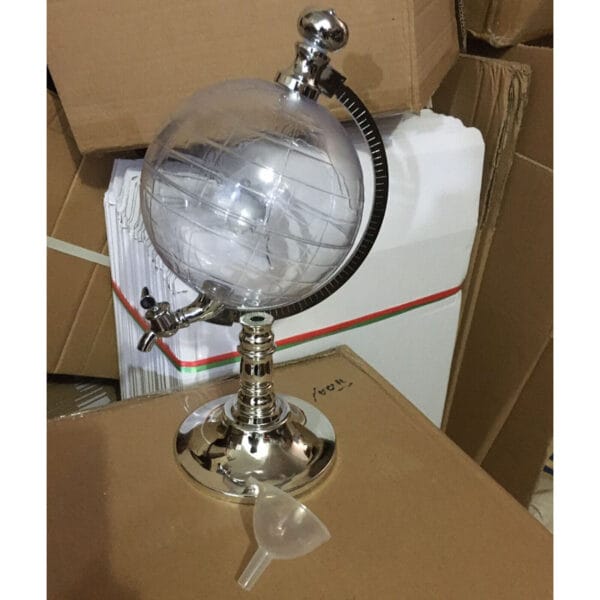 Globe Wine Decanter Dispenser Bar Beverage Drink Alcohol Liquor Whiskey Storage 11