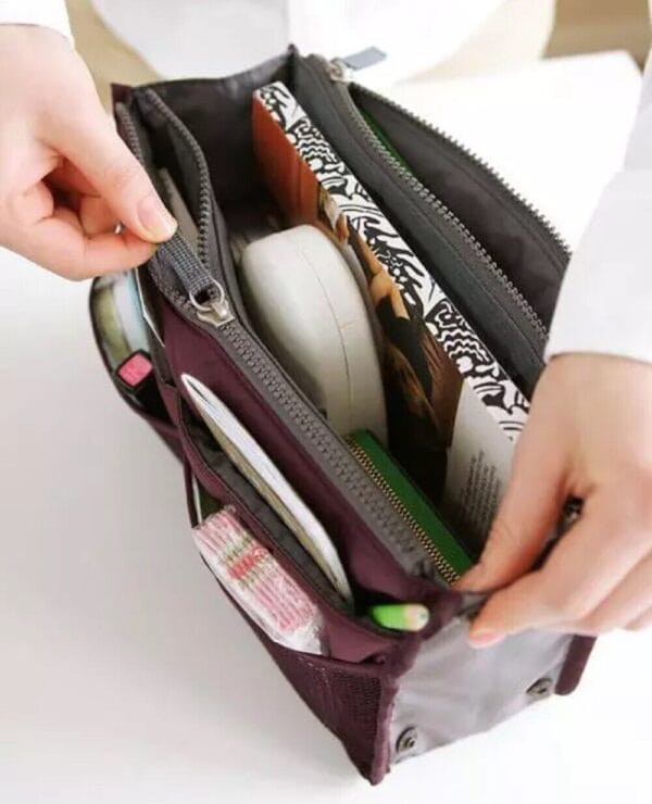 Women Multi-Pocket Travel Handbag Organizer 203