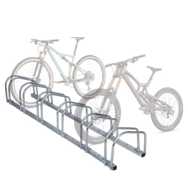 Portable1-6 Rack Bike Parking Rack Bike Floor Parking Adjustable Bicycle Storage 8