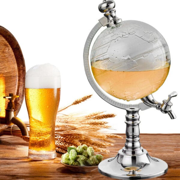 Globe Wine Decanter Dispenser Bar Beverage Drink Alcohol Liquor Whiskey Storage 13