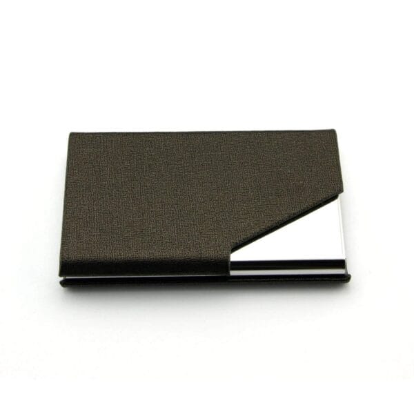 s-l1600-82.jpg PU Leather Pocket Metal Business ID Credit Card Holder Case Wallet New US