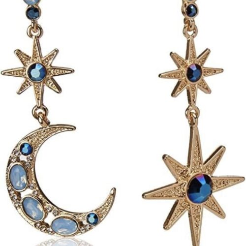 s-l1600-96.jpg US Seller Betsey Johnson Celestial Moon & Star Drop Earrings