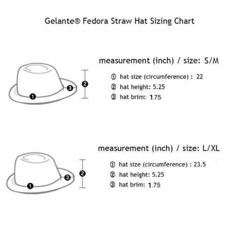 Men Women Summer Straw Fedora Hat Trilby Cuban Sun Cap Panama Short Brim Floral 42
